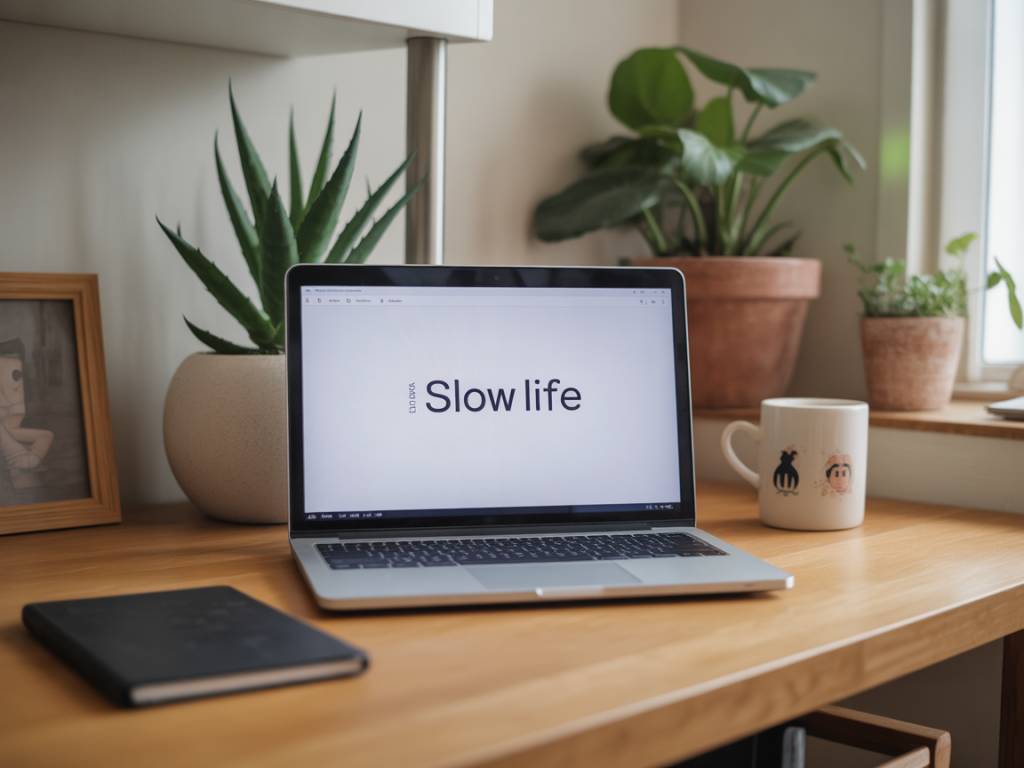 La slow life numérique : ralentir pour mieux créer